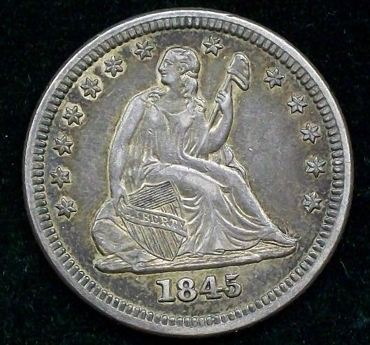 1845-Seated-Liberty-Quarter...in-Hand-Pics